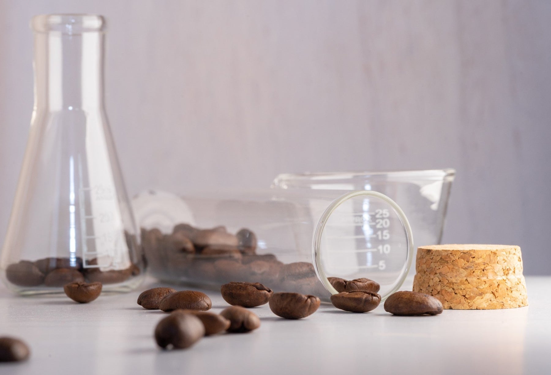 Coffee Beans in a Lab