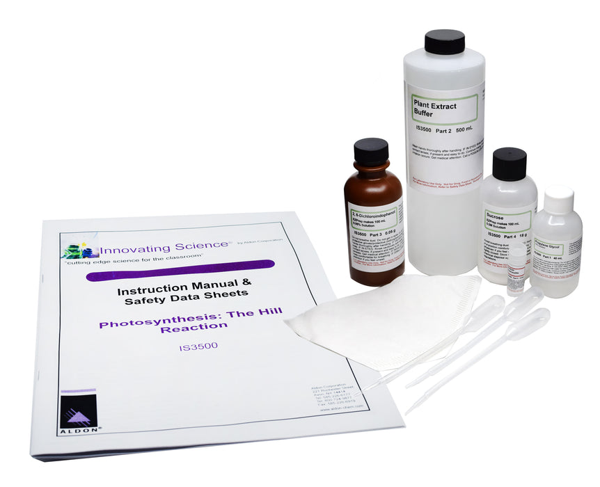Photosynthesis: The Hill Reaction (Materials for up to 6 groups)