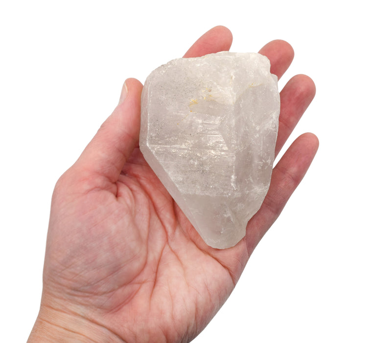 Raw Quartz, Mineral Specimen - Approx. 3"- Hand Sample - Geologist Selected & Hand Processed - Great for Science Classrooms - Eisco Labs