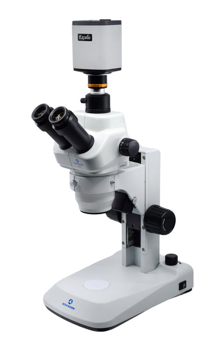 Digital Stereo Microscope with Camera, 3079-HD - 8-35X Zoom Magnification - 1080p HD Resolution - 5 MP Image & 15 FPS Video Capture - HDMI/USB 2.0 Outputs