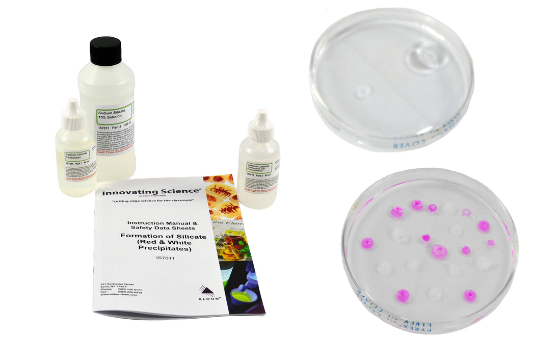 Innovating Science Formation of Silicates Demonstration Kit (Red & White Precipitates)