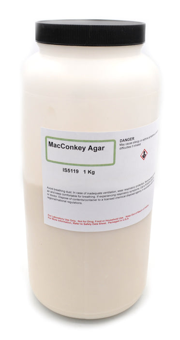 MacConkey Agar Powder, 1000g – Selective and Differentiating Growth Medium - Innovating Science