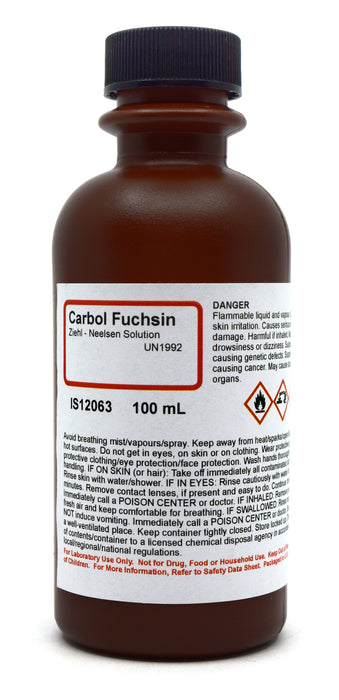 Carbol Fuchsin Solution, 100mL