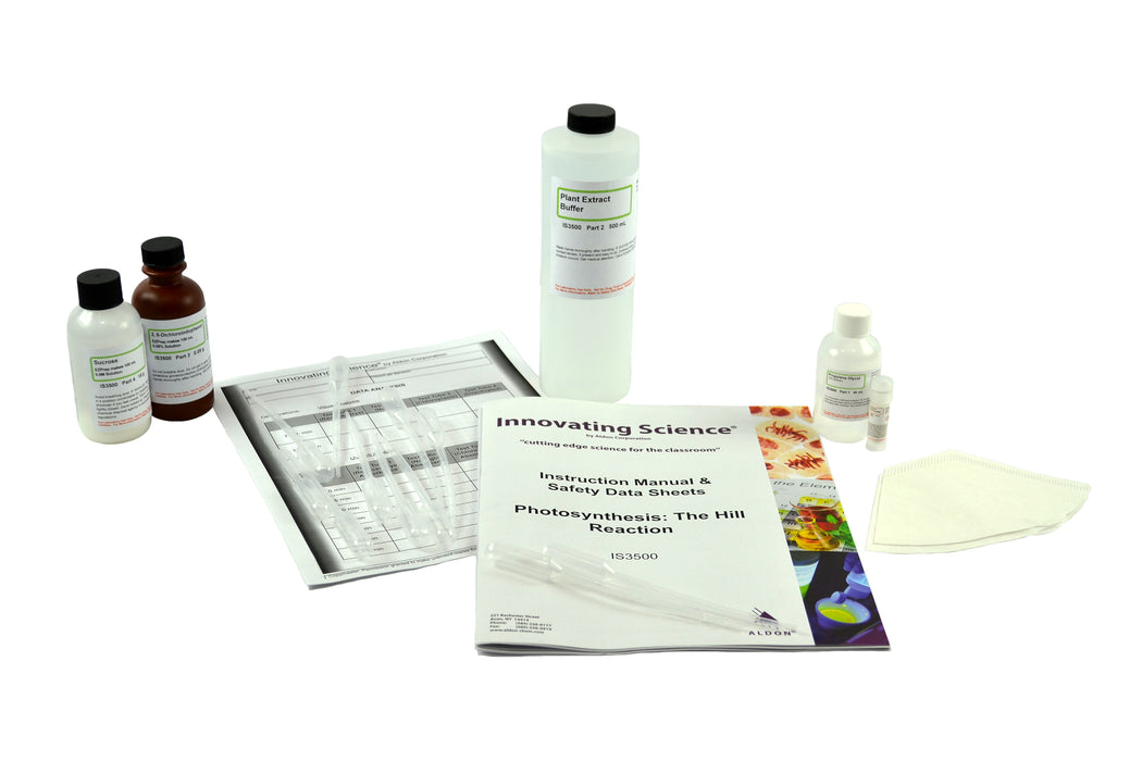 Photosynthesis: The Hill Reaction (Materials for up to 6 groups)