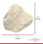 Raw Limestone Chalk, Sedimentary Rock Specimen - Approx. 1" - Geologis ...