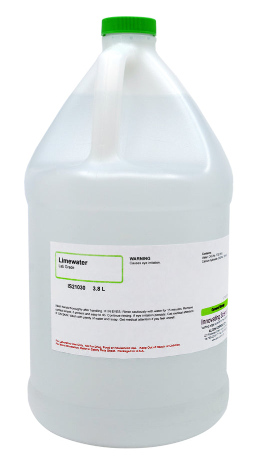 Limewater, 3.8L - Laboratory Grade — hBARSCI