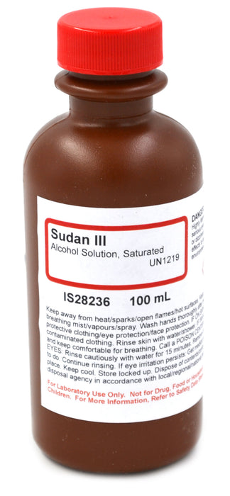 Sudan III Solution, 100mL - The Curated Chemical Collection