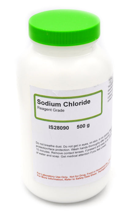 Sodium Chloride, 500g - Reagent-Grade - The Curated Chemical Collection