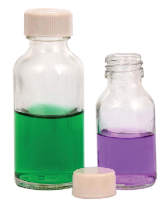 Bottle Reagent Screw cap, made of soda glass, clear, 60ml.