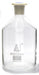 2000mL (67.6oz) Glass Reagent Bottle with Acid Proof Polypropylene Stopper, Borosilicate 3.3 Glass - Eisco Labs