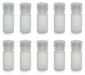 Pack of 10 - 4mL Rigid Plastic Reagent Bottle with Narrow Mouth (0.33" ID) and Screw Cap - Polypropylene - Eisco Labs