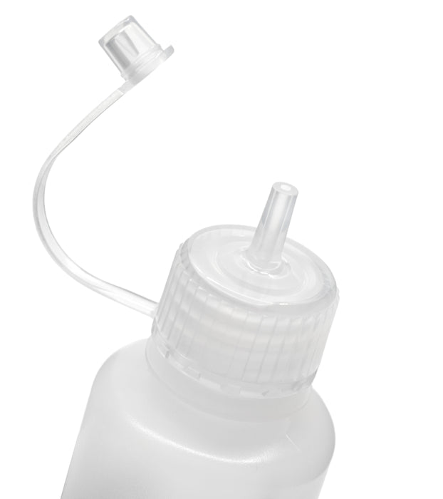 Dropping Bottle, 30ml - Euro Design - Screw Cap with Dropping Nozzle - LDPE Plastic