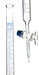 Class B 100mL Borosilicate Burette - 0.2mL Graduations - 0.2mL Tolerance - Glass Key (Smooth)  Stopcock - 30.5" Tall