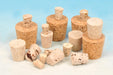 Cork Stopper - Bark, size no. 000, bottom 4mm, top 6mm, length 13mm, pk of 10