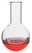 250mL Round Bottom Boiling Flask, Narrow Neck (1.1" ID), Borosilicate 3.3 Glass - Eisco Labs