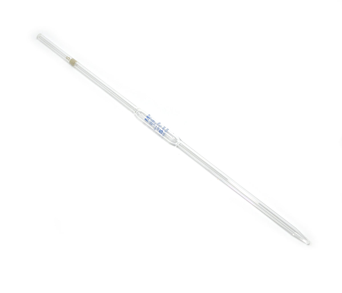 Volumetric Pipette, 5.0mL - Class B - White Coded - Blue Graduation ...