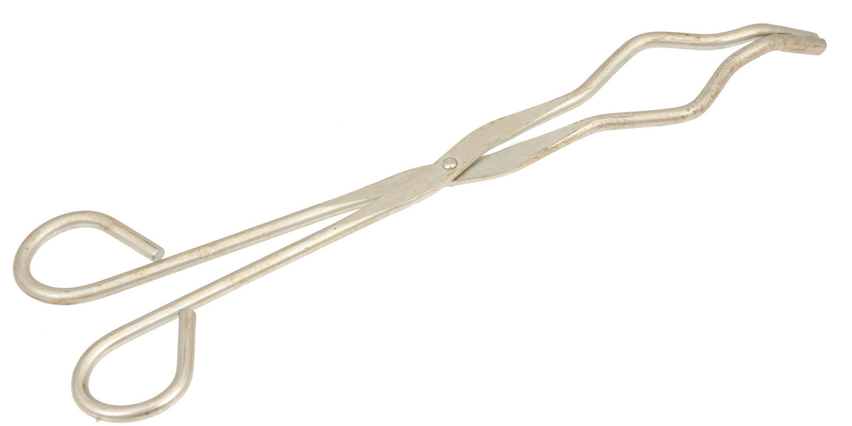 STAINLESS STEEL LONG CRUCIBLE TONGS, 24