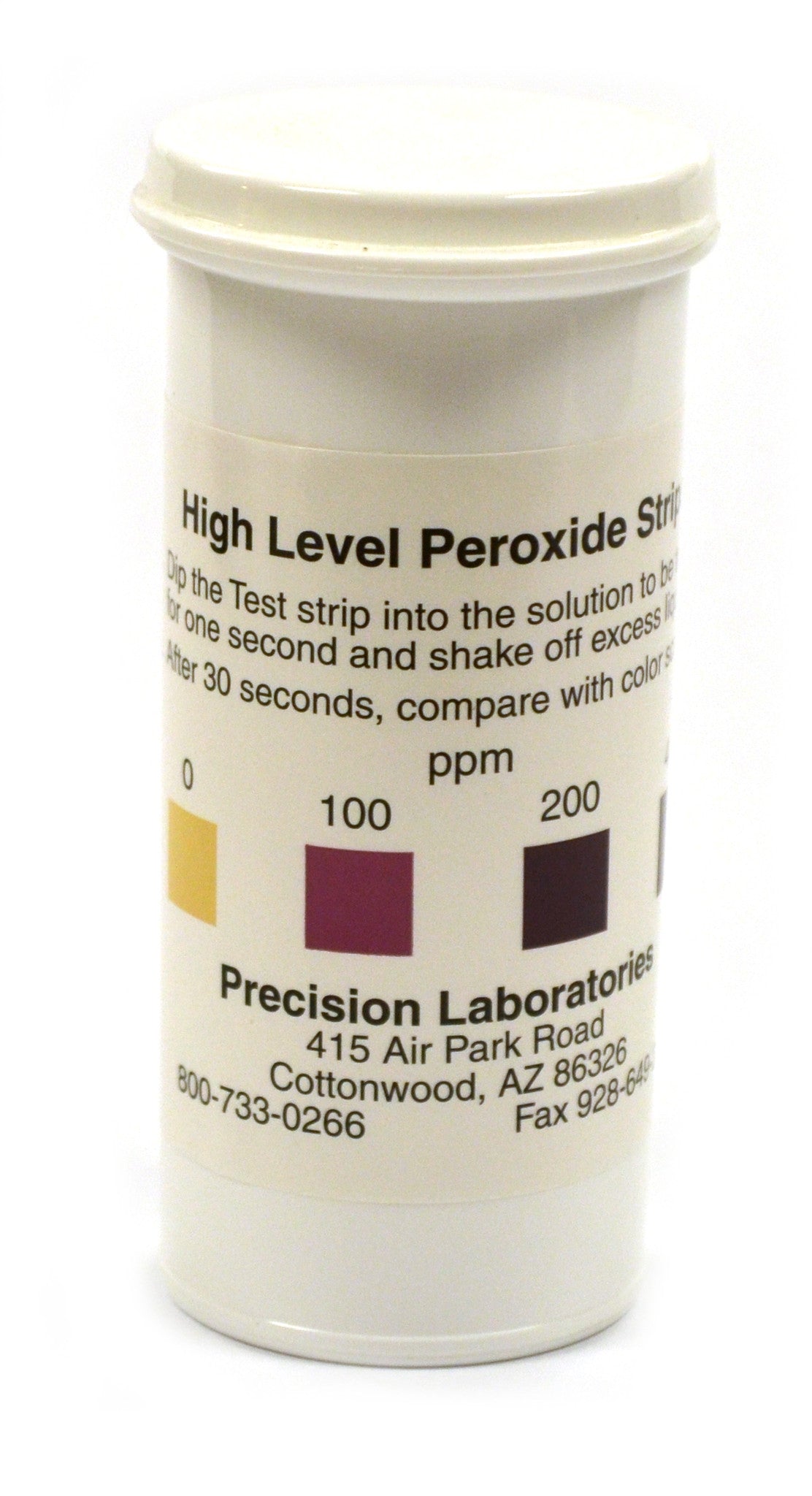 pH 1-14 Test Strip (Single Pad)  Precision Laboratories Test Strips