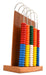 Abacus, consists of a wooden frame with 5-U shaped steel wires - hBARSCI