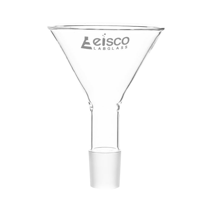 Jointed Powder Funnel, 100mm - 29/32 Joint Size - Borosilicate Glass