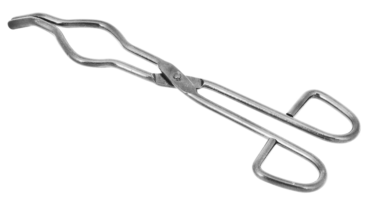 STAINLESS STEEL LONG CRUCIBLE TONGS, 24