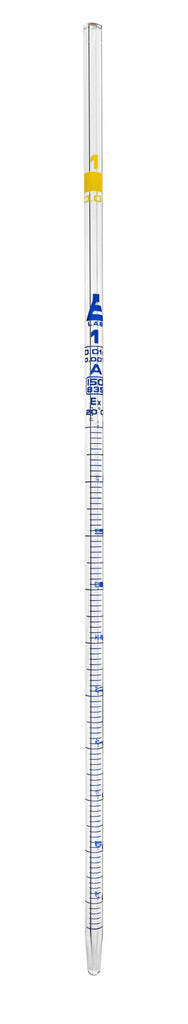 PIPETTE DIVISEE POLYPROPYLENE DE 10 ML EN 1/10 E