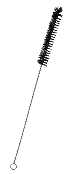 Semi Micro Nylon Cleaning Brush, 9" - 0.5" Diameter