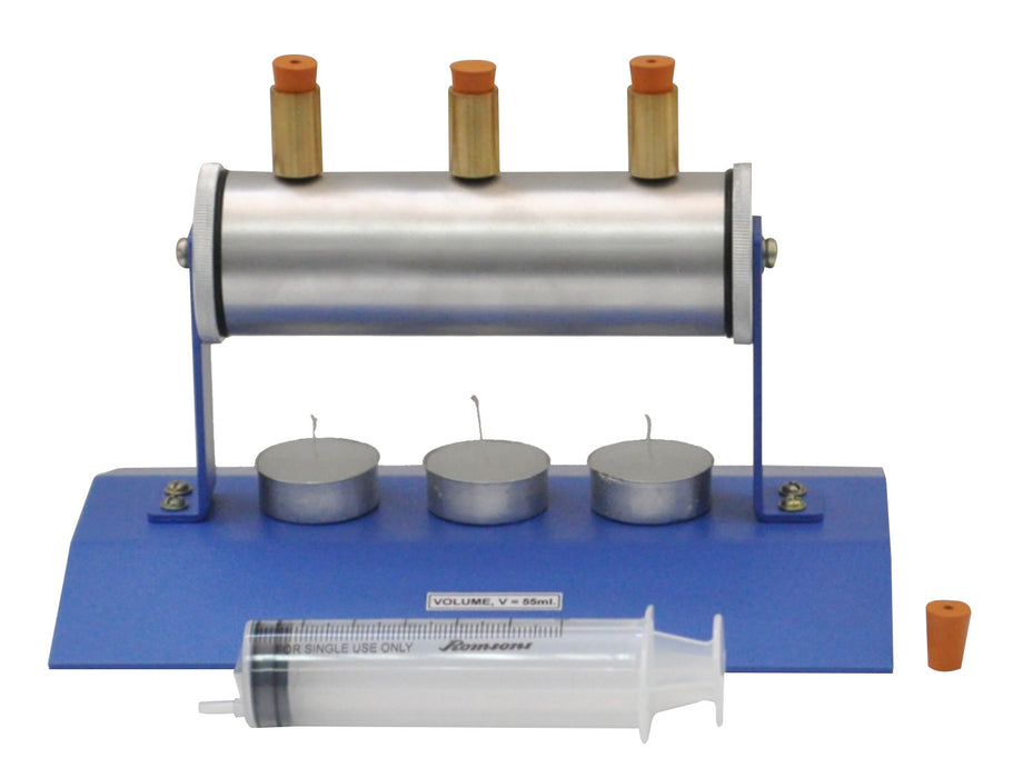 Gas Law Demonstration Apparatus - Works with Any Data Logging Sensors (NOT INCLUDED)