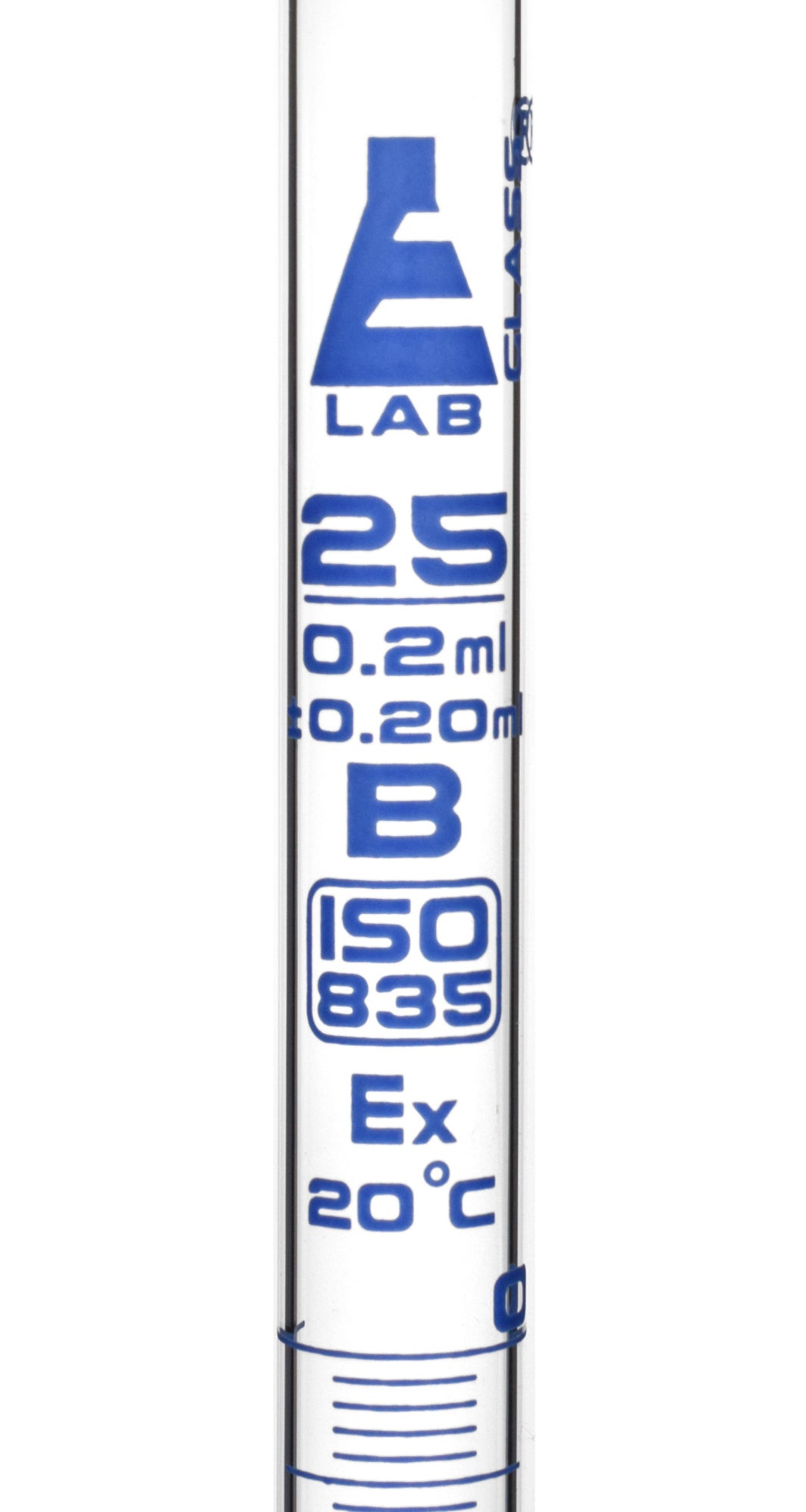 Serological Pipette, 25ml - Class B - Borosilicate Glass - Eisco Labs ...