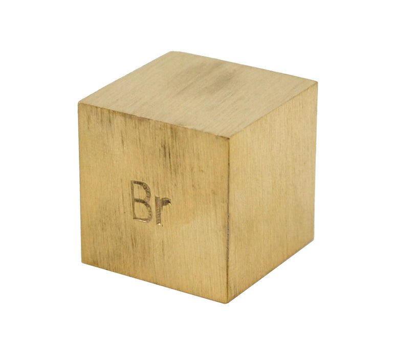 Specific Gravity Cube - Brass - No Hook — hBARSCI