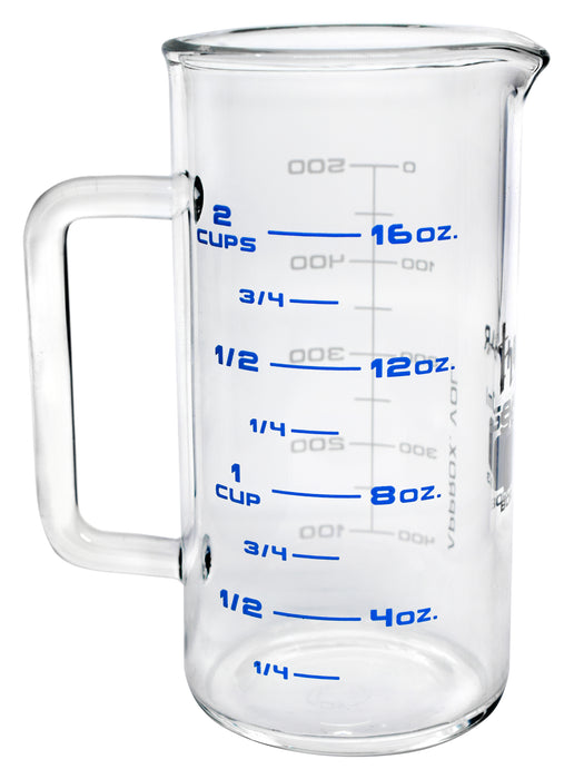 cup Pour Spout Liquid Jug Measuring Cup Transparent Mug Laboratory Beaker