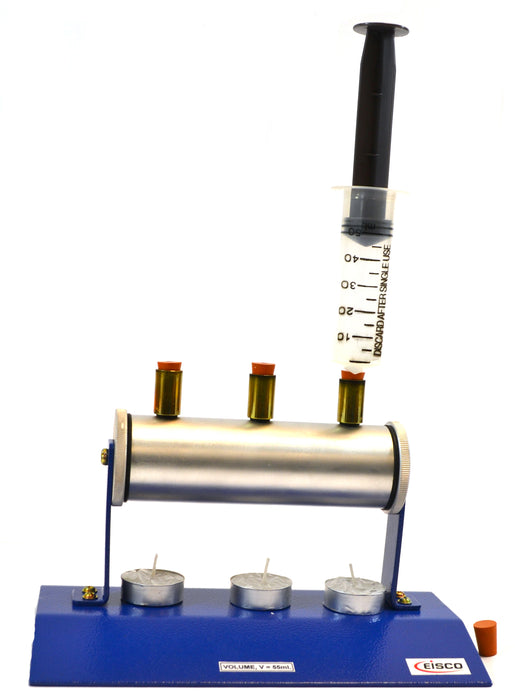 Gas Law Demonstration Apparatus - Works with Any Data Logging Sensors (NOT INCLUDED)