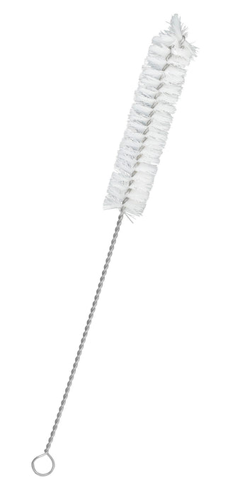 Bristle Cleaning Brush, 9" - Fan Shaped End - 0.75" Diameter